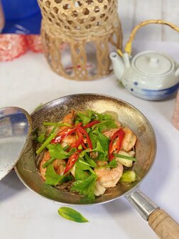 Steamed Prawns with Vermicelli